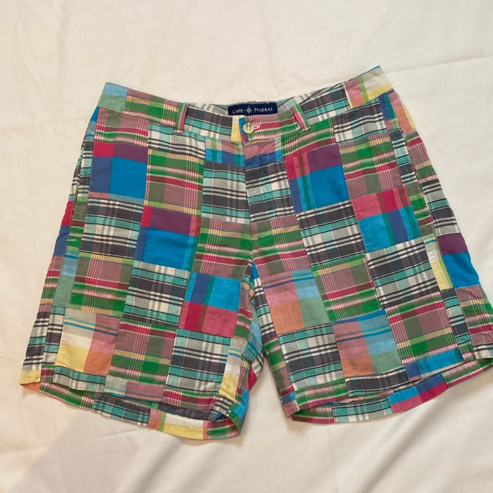 Colorful Plaid Women Shorts